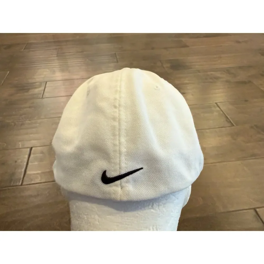 Nike Mens White Tiger Woods TW One Flex Fit VR Fitted Golf Hat Size M/L